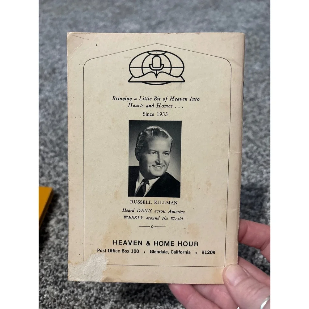 Vintage Heaven and Home Hour Family Handy Hints Booklet Russell Killman Radio
